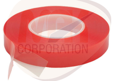 Double Side Red Polyester Strong Adhesive Tape